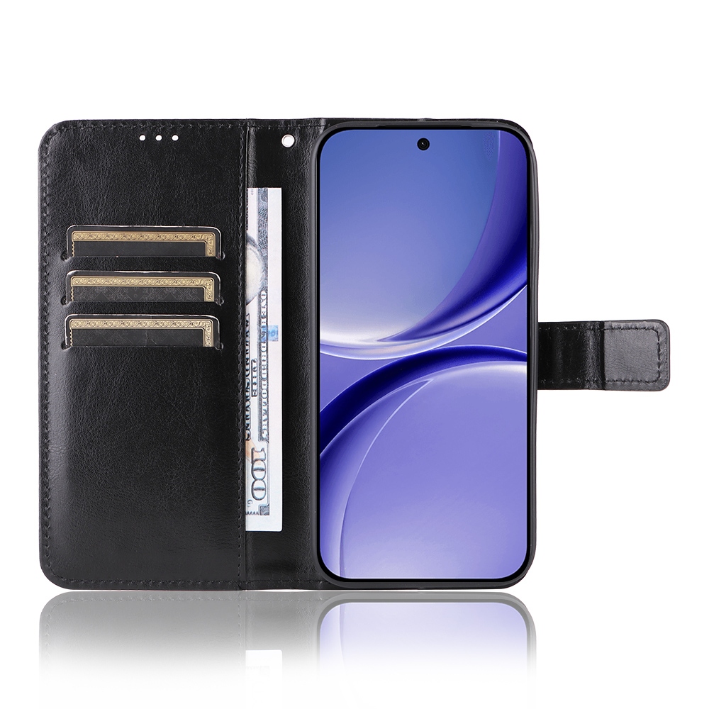 Crazy knižkové púzdro na Xiaomi Poco X8 Pro 5G - čierne