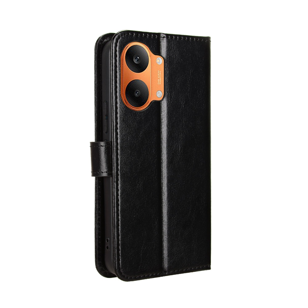 Crazy knižkové púzdro na Xiaomi Poco X8 Pro Max 5G - čierne