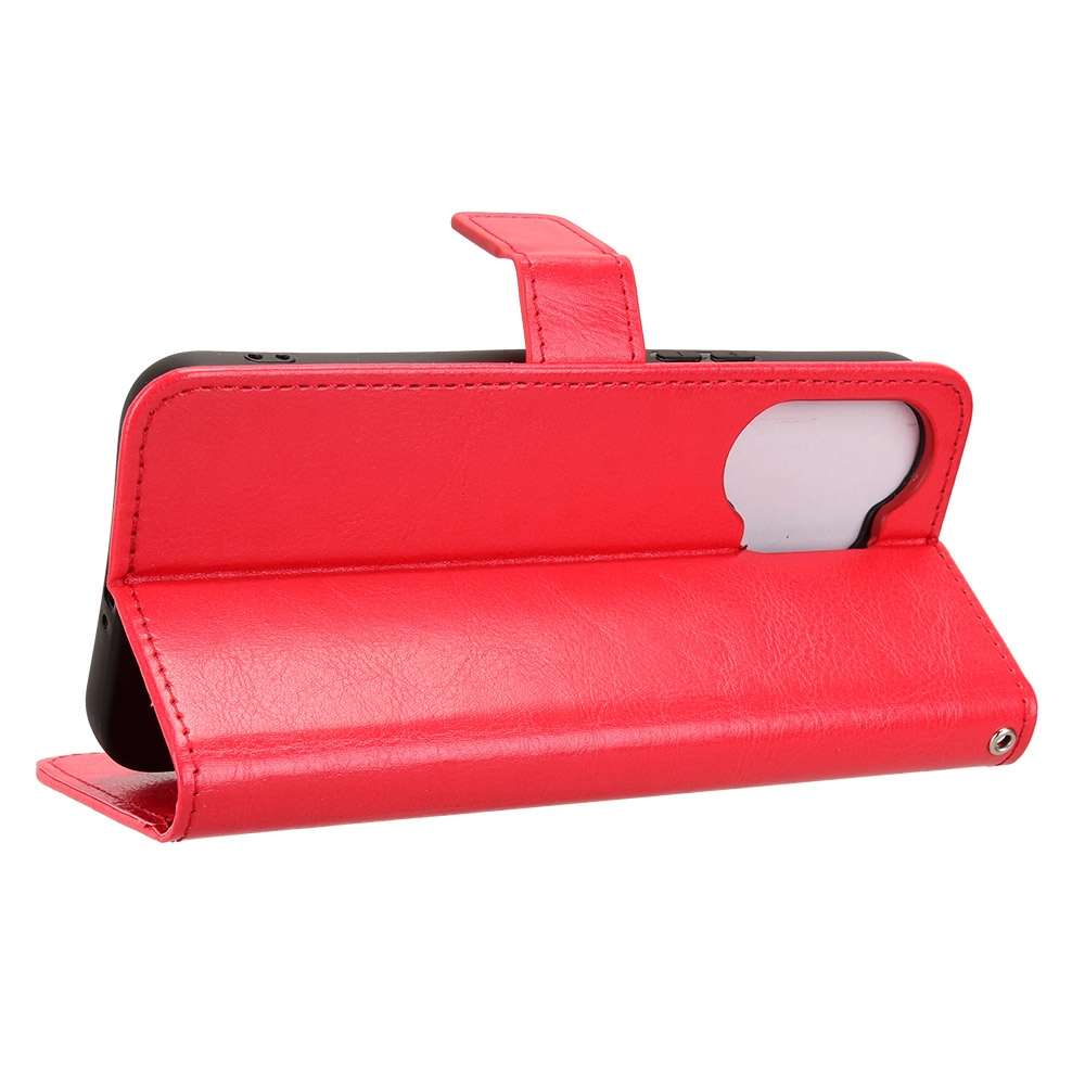 Crazy knižkové púzdro na Xiaomi Poco X8 Pro Max 5G - červené