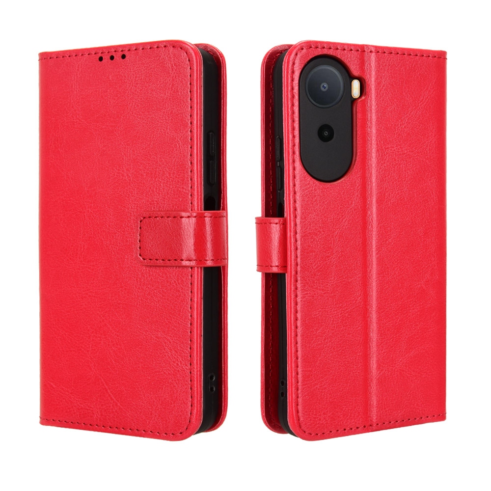 Crazy knižkové púzdro na Xiaomi Redmi A7 Pro - červené