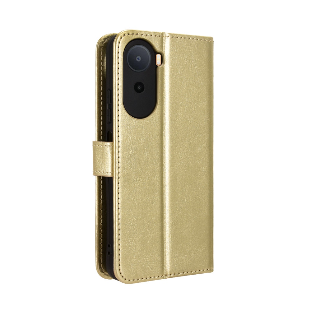 Crazy knižkové púzdro na Xiaomi Redmi A7 Pro - zlaté