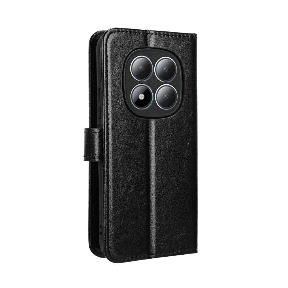 Crazy knižkové púzdro na Xiaomi Redmi Note 15 Pro 4G - čierne