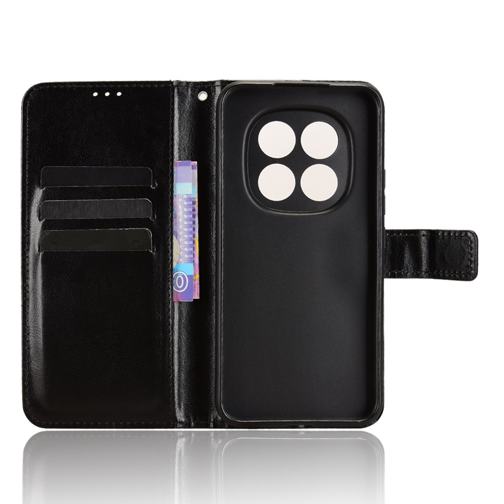 Crazy knižkové púzdro na Xiaomi Redmi Note 15 Pro 4G - čierne