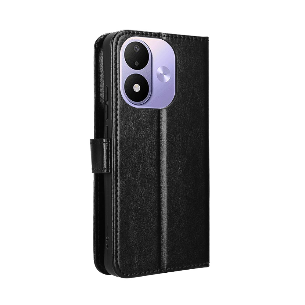 Crazy knižkové púzdro na Xiaomi Redmi Note 17 4G/5G - čierne