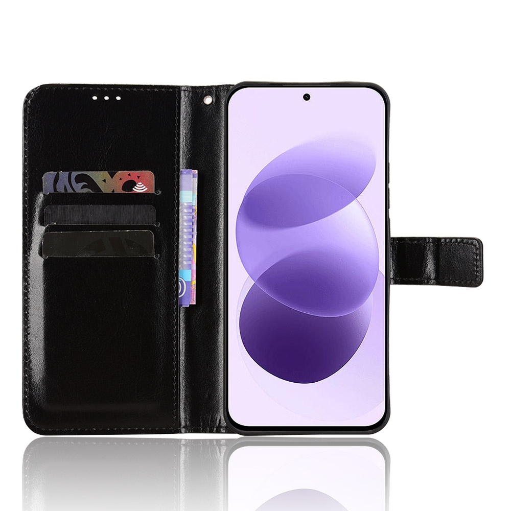 Crazy knižkové púzdro na Xiaomi Redmi Note 17 4G/5G - čierne