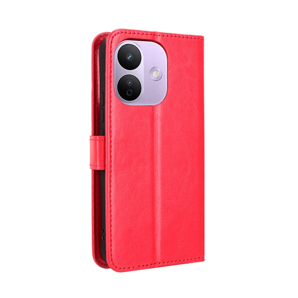 Crazy knižkové púzdro na Xiaomi Redmi Note 17 Pro 5G - červené