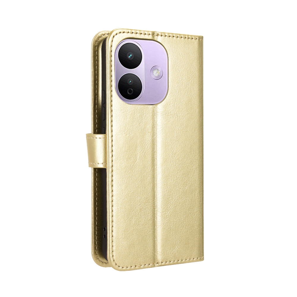 Crazy knižkové púzdro na Xiaomi Redmi Note 17 Pro 5G - zlaté