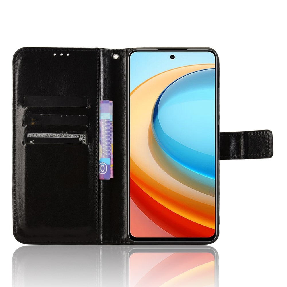 Crazy knižkové puzdro na ZTE Blade A75 5G - čierne