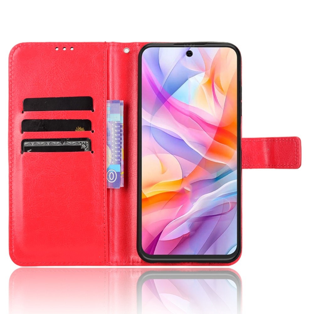 Crazy knižkové puzdro na ZTE Blade V70 Vita - červené