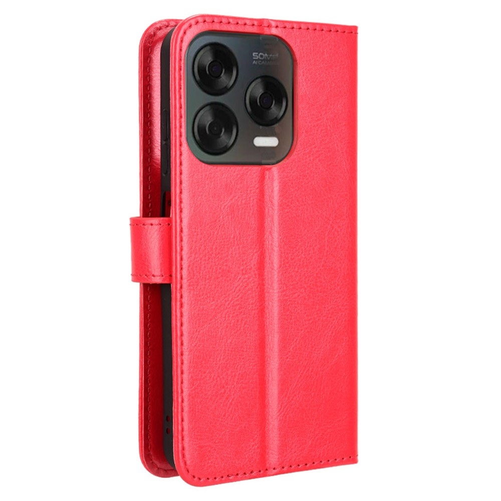 Crazy knižkové puzdro na ZTE Blade V70 Vita - červené