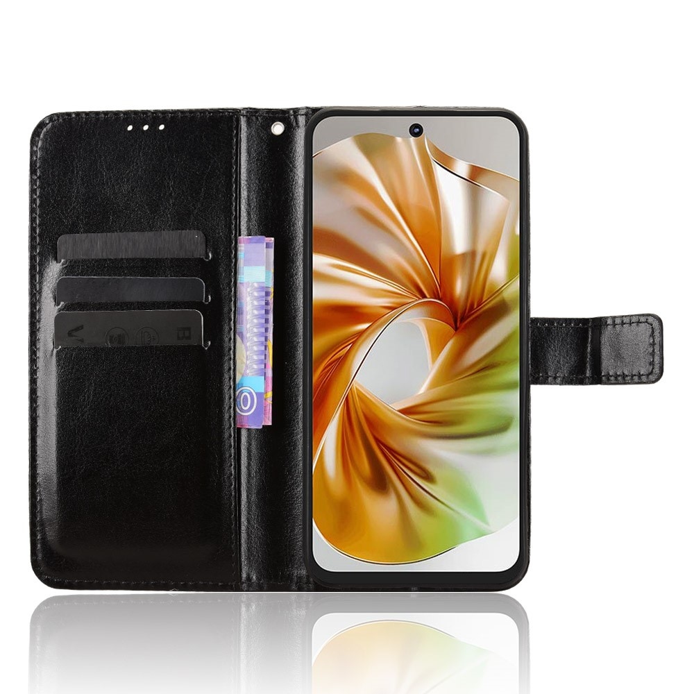 Crazy knižkové puzdro na ZTE Nubia Focus 2 5G - čierne
