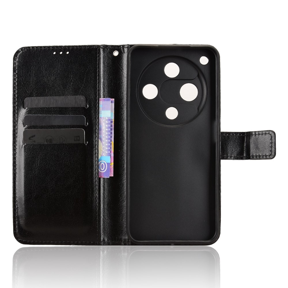 Crazy knižkové puzdro na ZTE Nubia Focus 2 5G - čierne