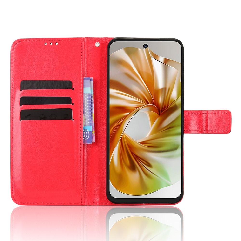 Crazy knižkové puzdro na ZTE Nubia Focus 2 5G - červené
