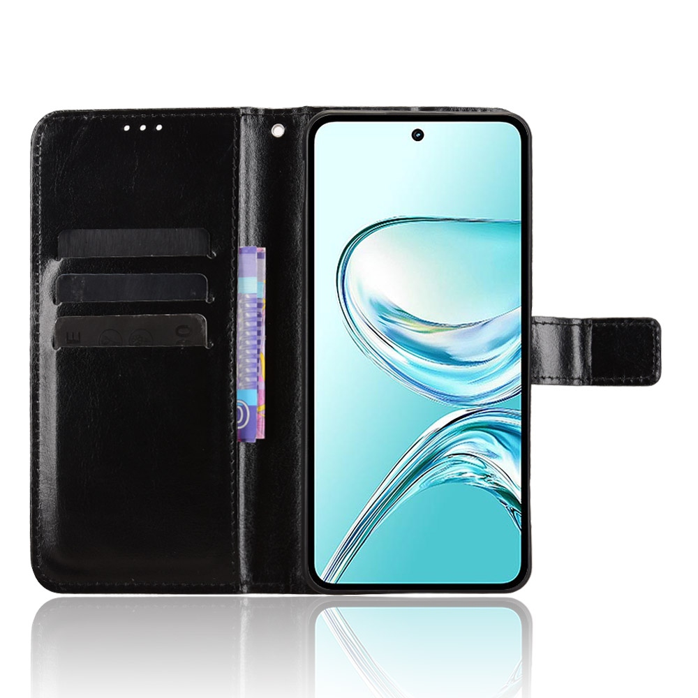 Crazy knižkové puzdro na ZTE Nubia Focus 2 Ultra 5G - čierne