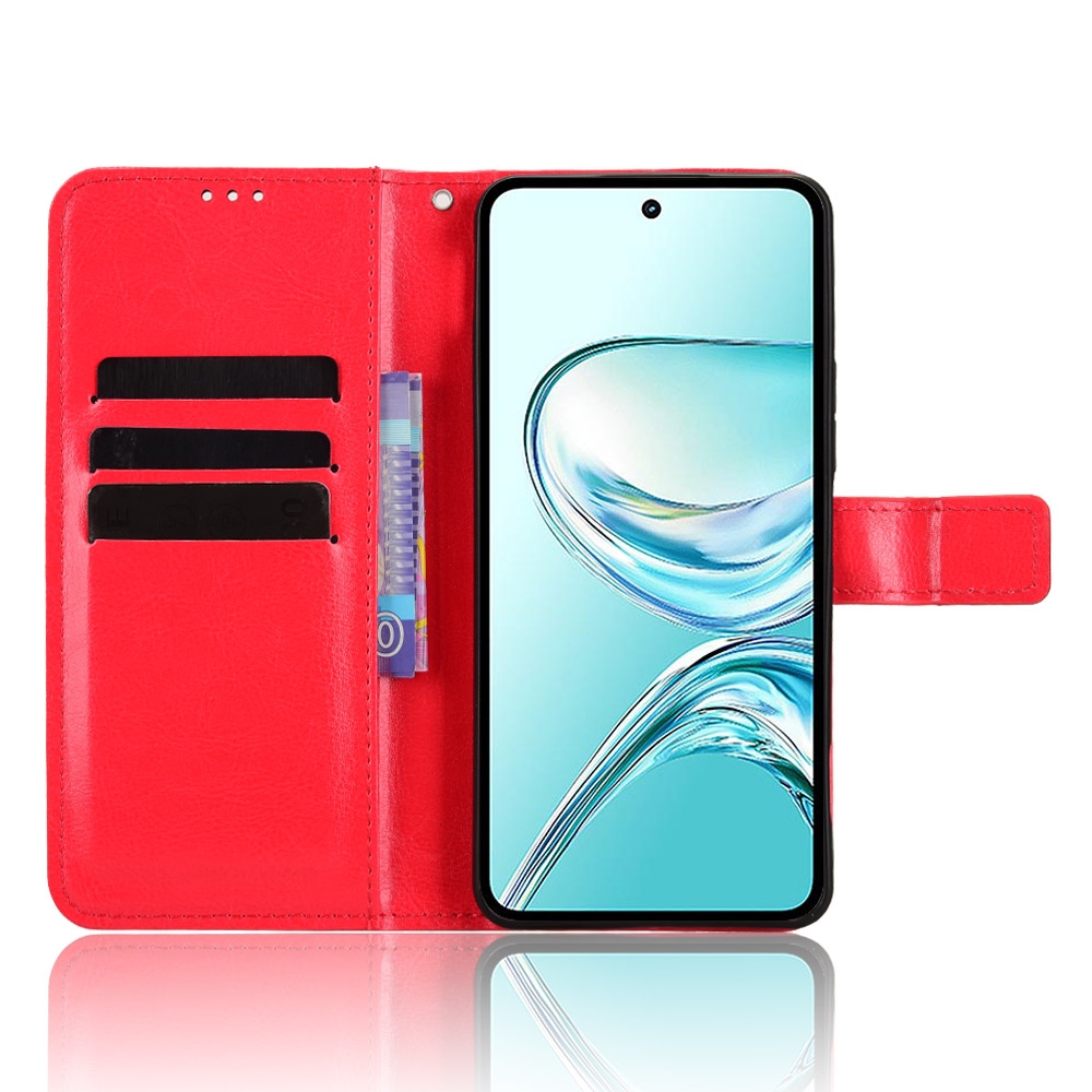 Crazy knižkové puzdro na ZTE Nubia Focus 2 Ultra 5G - červené