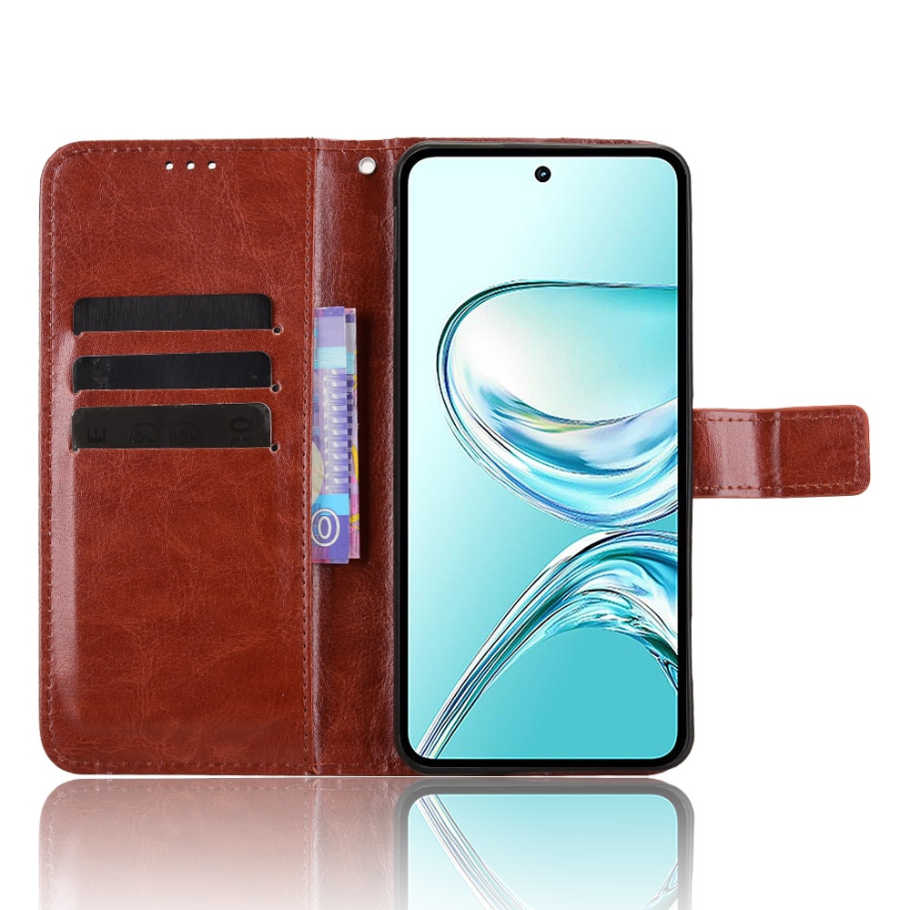 Crazy knižkové puzdro na ZTE Nubia Focus 2 Ultra 5G - hnedé