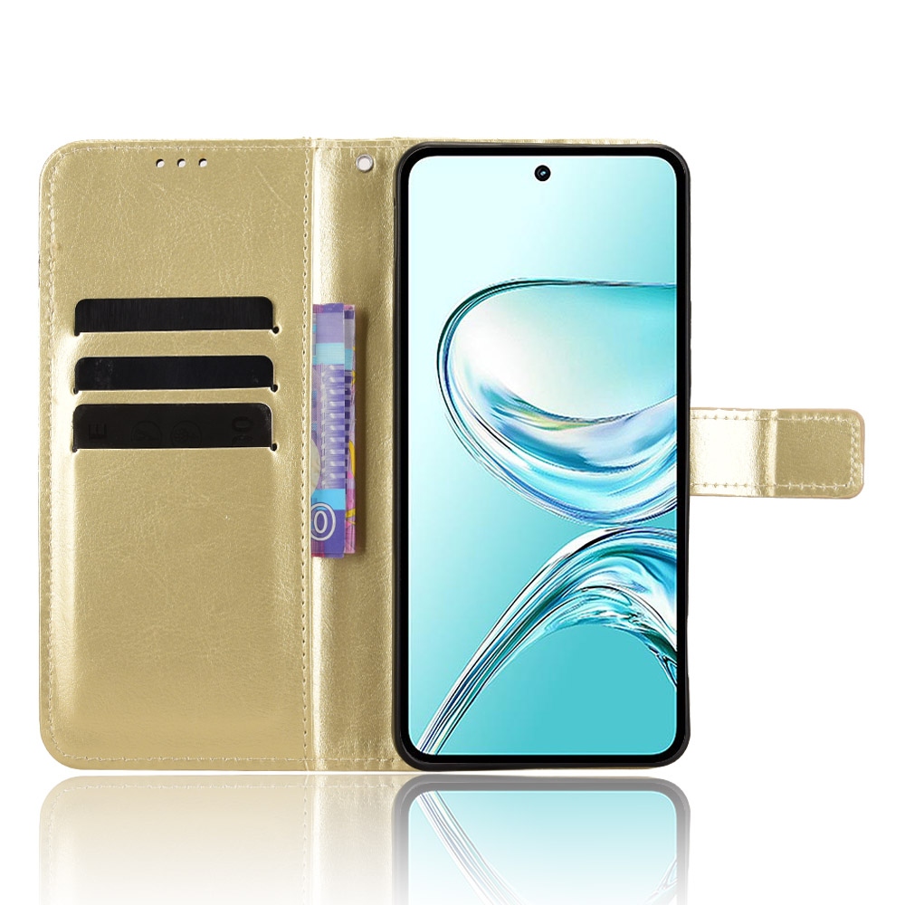 Crazy knižkové puzdro na ZTE Nubia Focus 2 Ultra 5G - zlaté