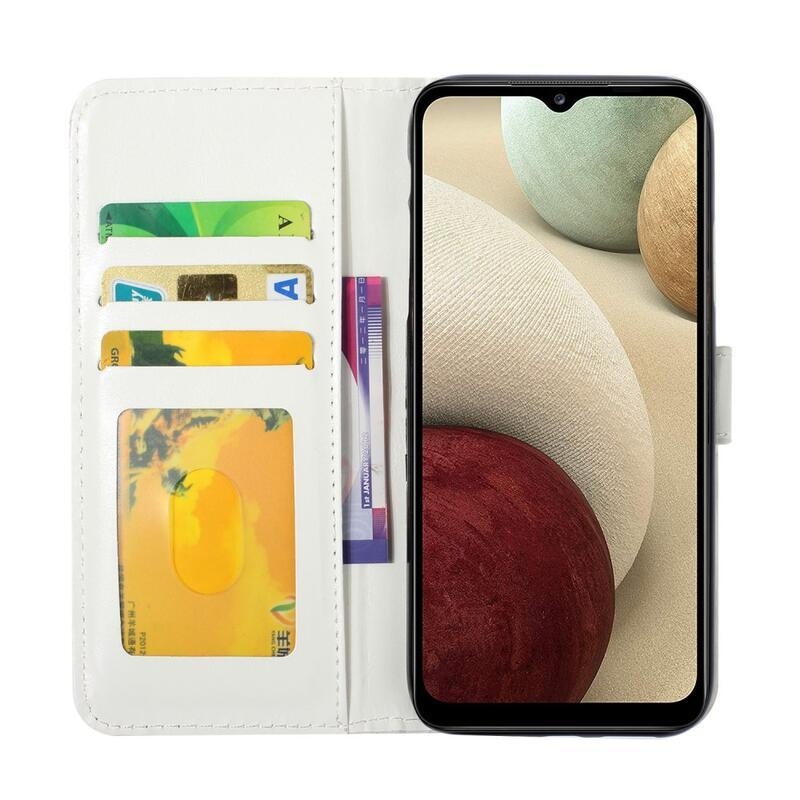 Creative peněženkové puzdro na mobil Samsung Galaxy A22 4G - ananás