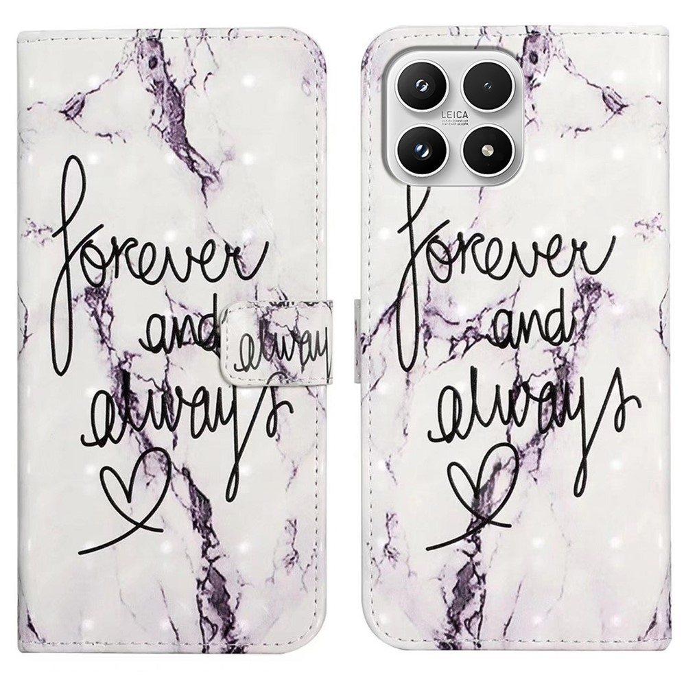 Creative peňaženkové puzdro na mobil Xiaomi 17 - navždy a vždy