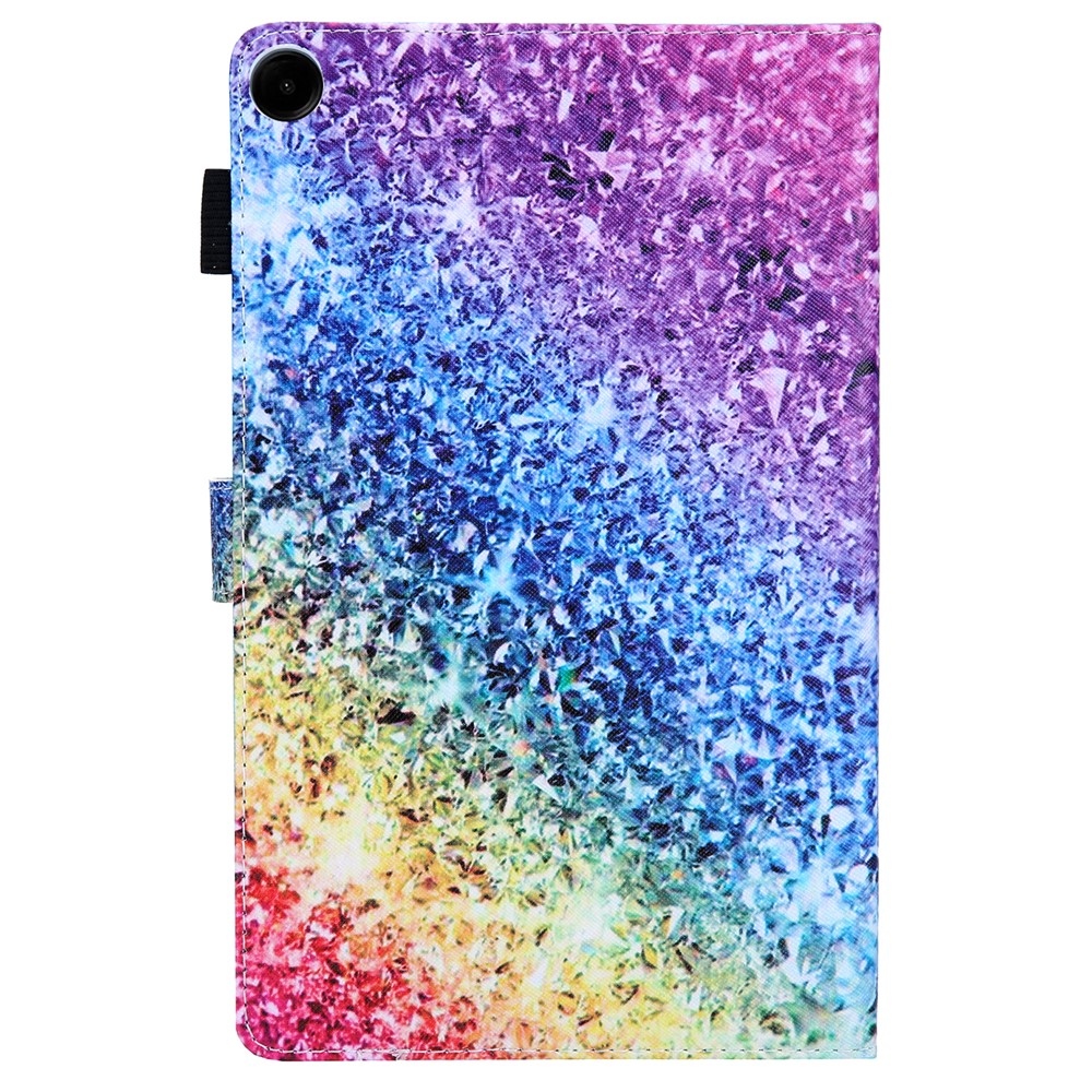 Cross chytré zatváracie púzdro na Samsung Galaxy Tab A11/Tab A9 - farebné diamanty