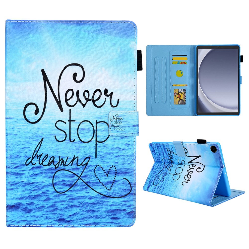 Cross chytré zatváracie púzdro na Samsung Galaxy Tab A11/Tab A9 - neprestávaj snívať