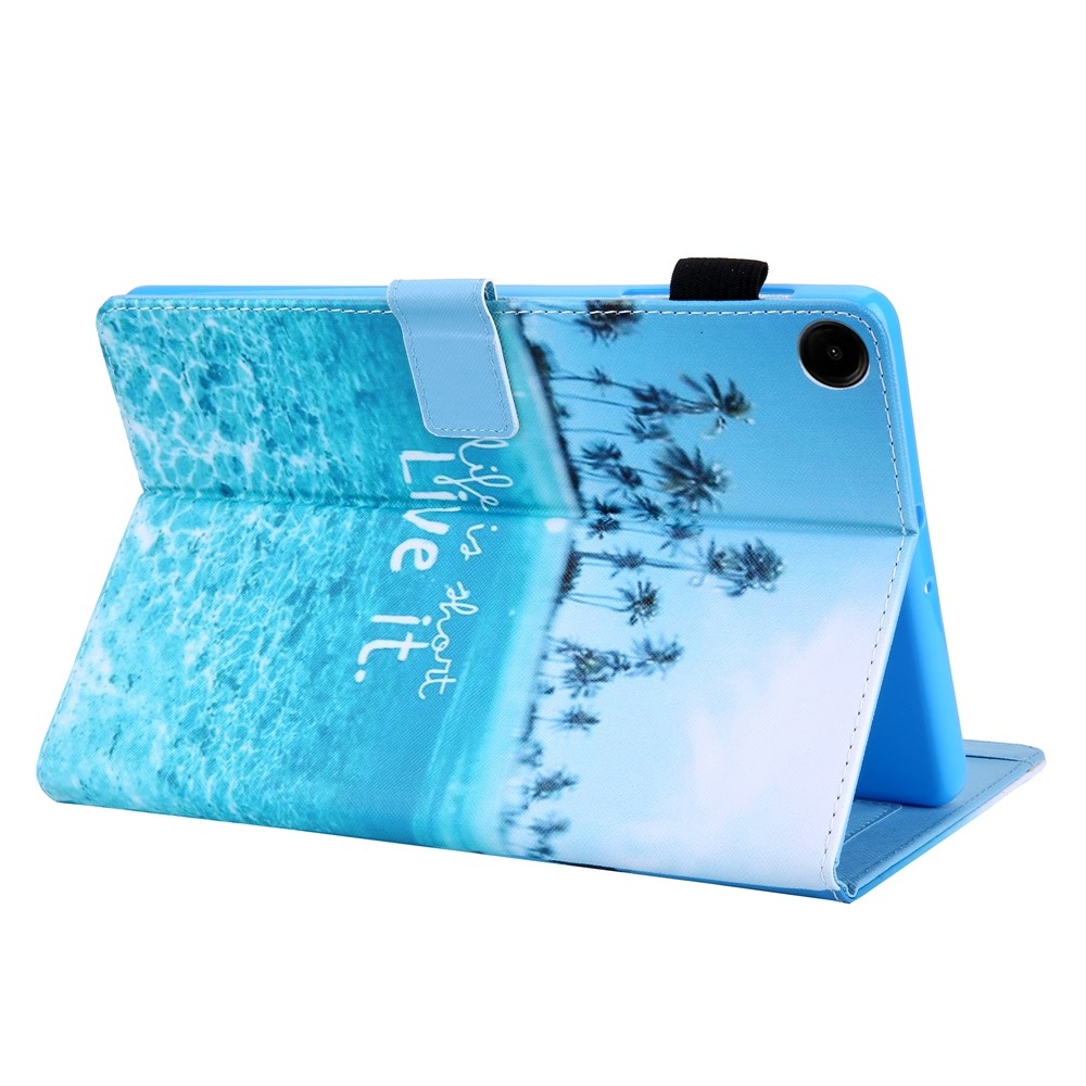 Cross chytré zatváracie púzdro na Samsung Galaxy Tab A11/Tab A9 - pláž a more