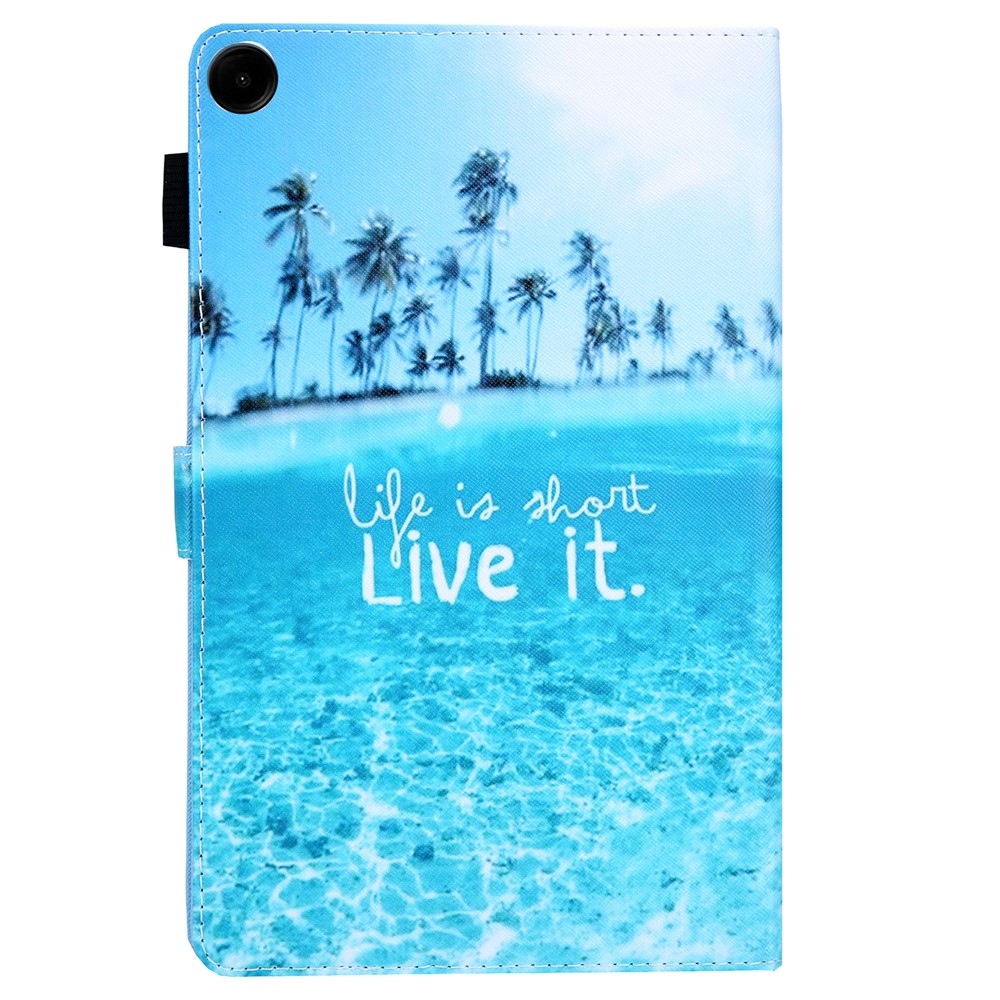 Cross chytré zatváracie púzdro na Samsung Galaxy Tab A11/Tab A9 - pláž a more