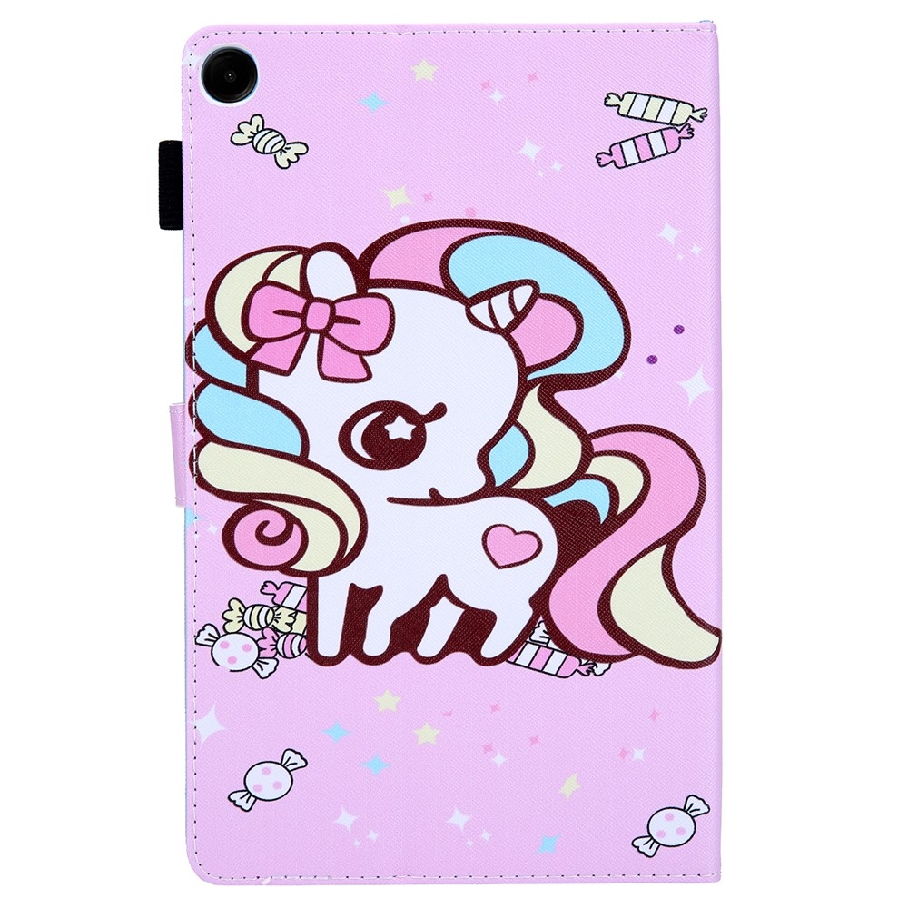 Cross chytré zatváracie púzdro na Samsung Galaxy Tab A11/Tab A9 - poník a sladkosti