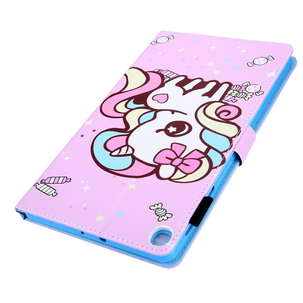 Cross chytré zatváracie púzdro na Samsung Galaxy Tab A11/Tab A9 - poník a sladkosti