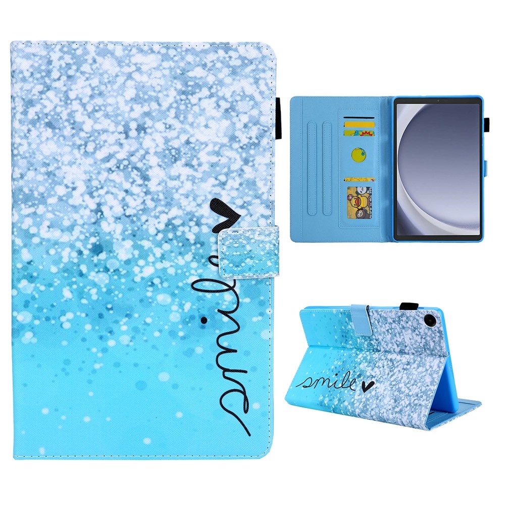 Cross chytré zatváracie púzdro na Samsung Galaxy Tab A11/Tab A9 - smile