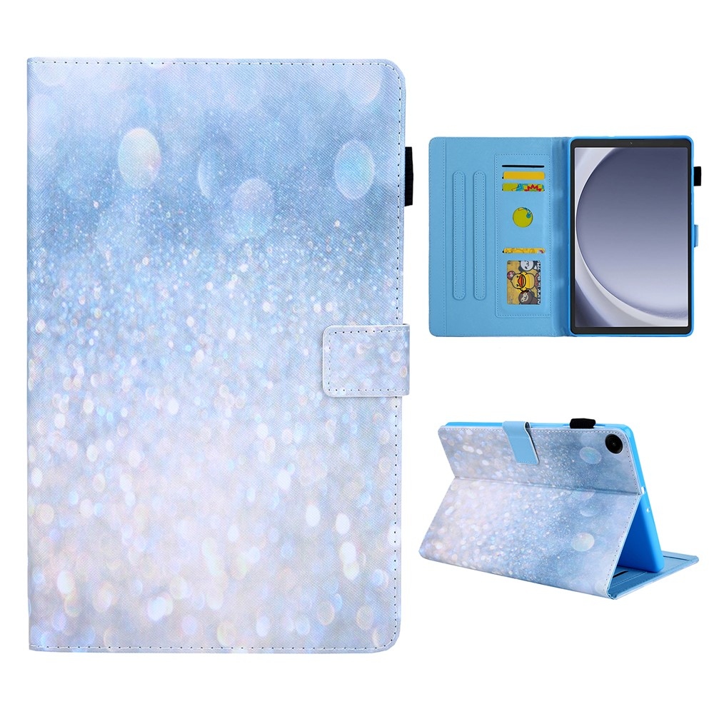 Cross chytré zatváracie púzdro na Samsung Galaxy Tab A11/Tab A9 - trblietavý piesok