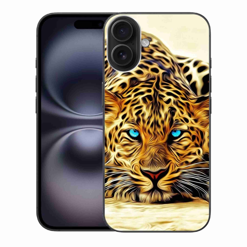 Gélový kryt mmCase na iPhone 16 Plus - kreslený tiger