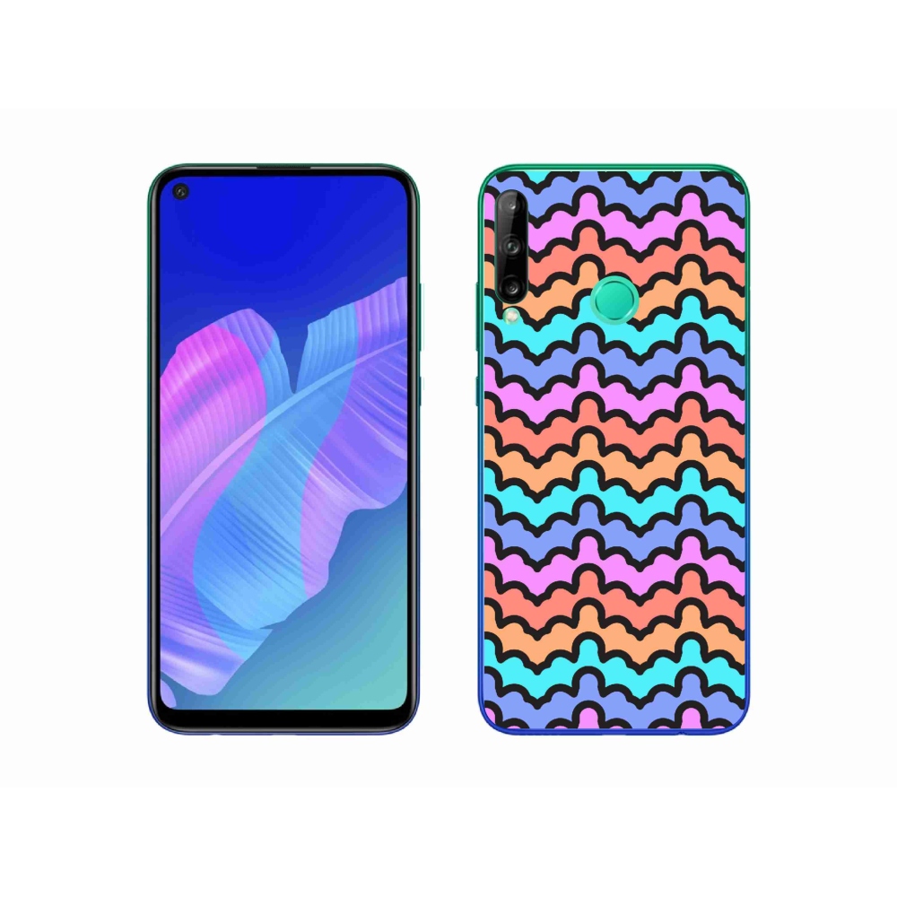 Gelový kryt mmCase na Huawei P40 Lite E - abstraktní motiv 30