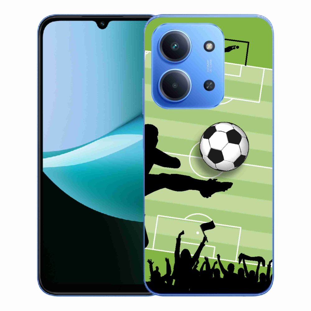 Gélový kryt mmCase na Xiaomi Redmi 15C 4G/5G (173mm) - futbal 3
