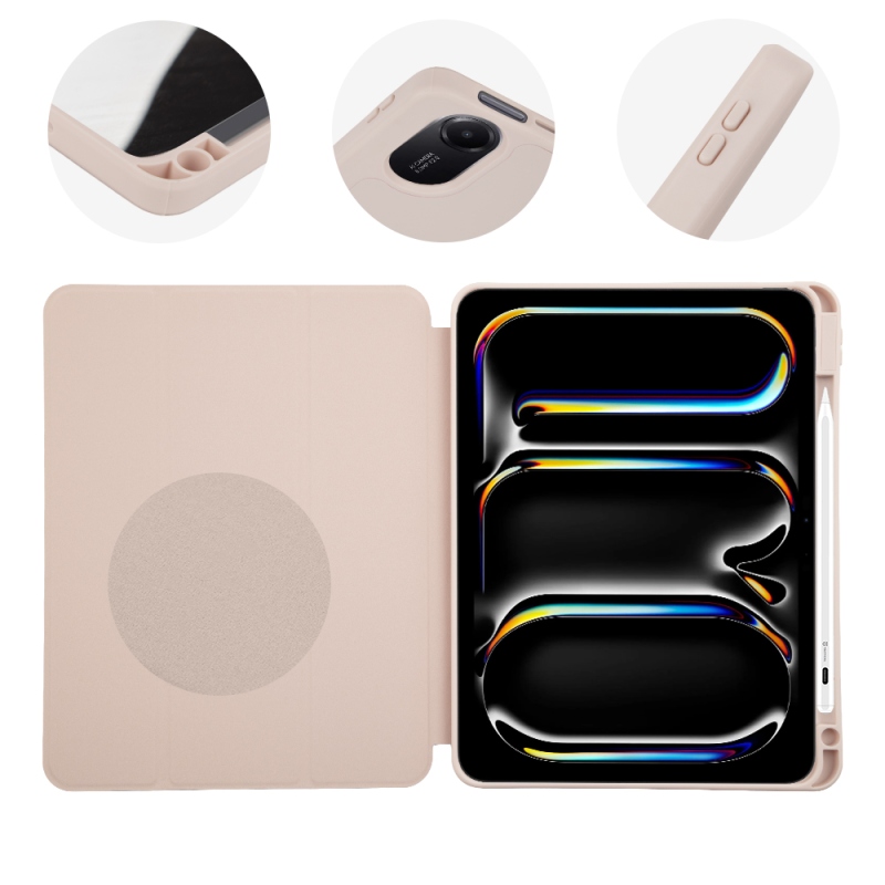 OBAL:ME SolidTab Puzdro pre Apple iPad Air 11 (2020/22/24/25/26)/iPad Pro 11 (1/2/3/4) Blush