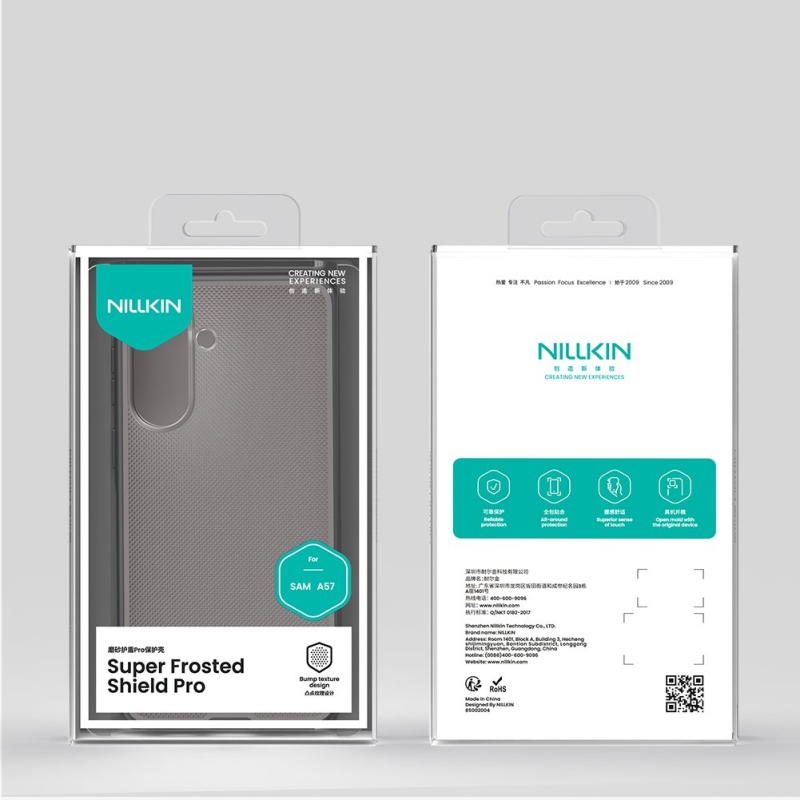 Nillkin Super Frosted PRO Zadný kryt pre Samsung Galaxy A57 Transparent Black