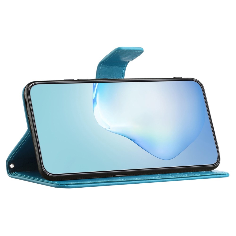 Tree knižkové púzdro na Samsung Galaxy A25 5G - modré