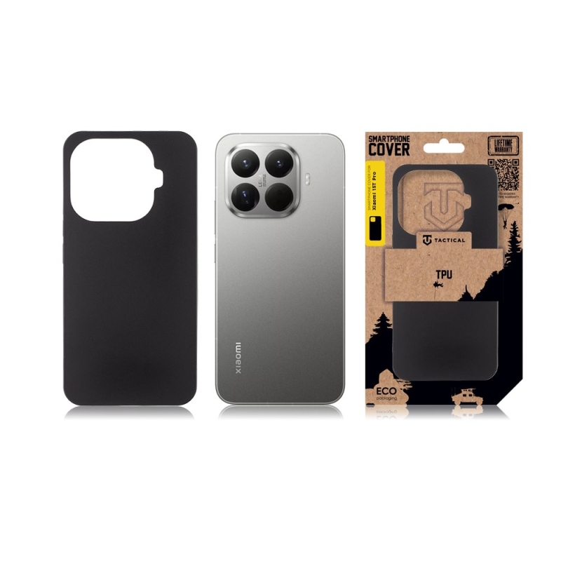 Taktický kryt TPU pre Xiaomi 15T Pro Black