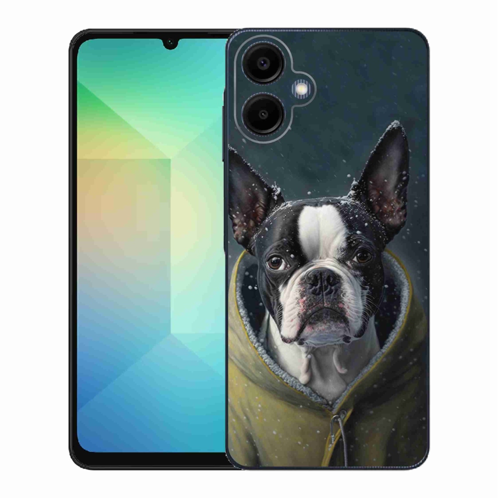 Gélový kryt mmCase na Samsung Galaxy A06 4G - buldoček