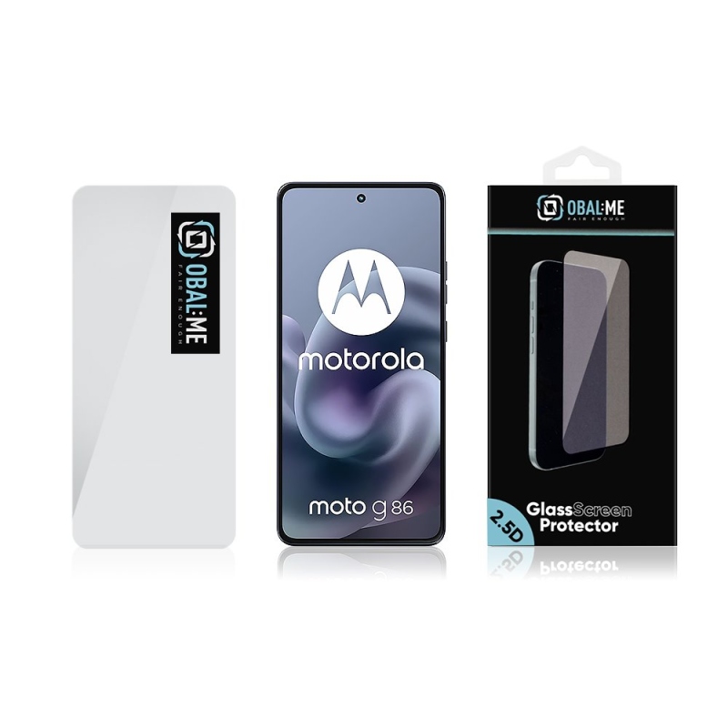 BALENIE:ME 2,5D tvrdené sklo pre Motorola G86/G86 Power Clear