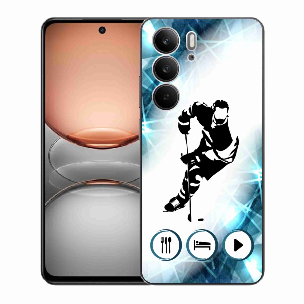 Gélový kryt mmCase na Realme C75 - hokej 1