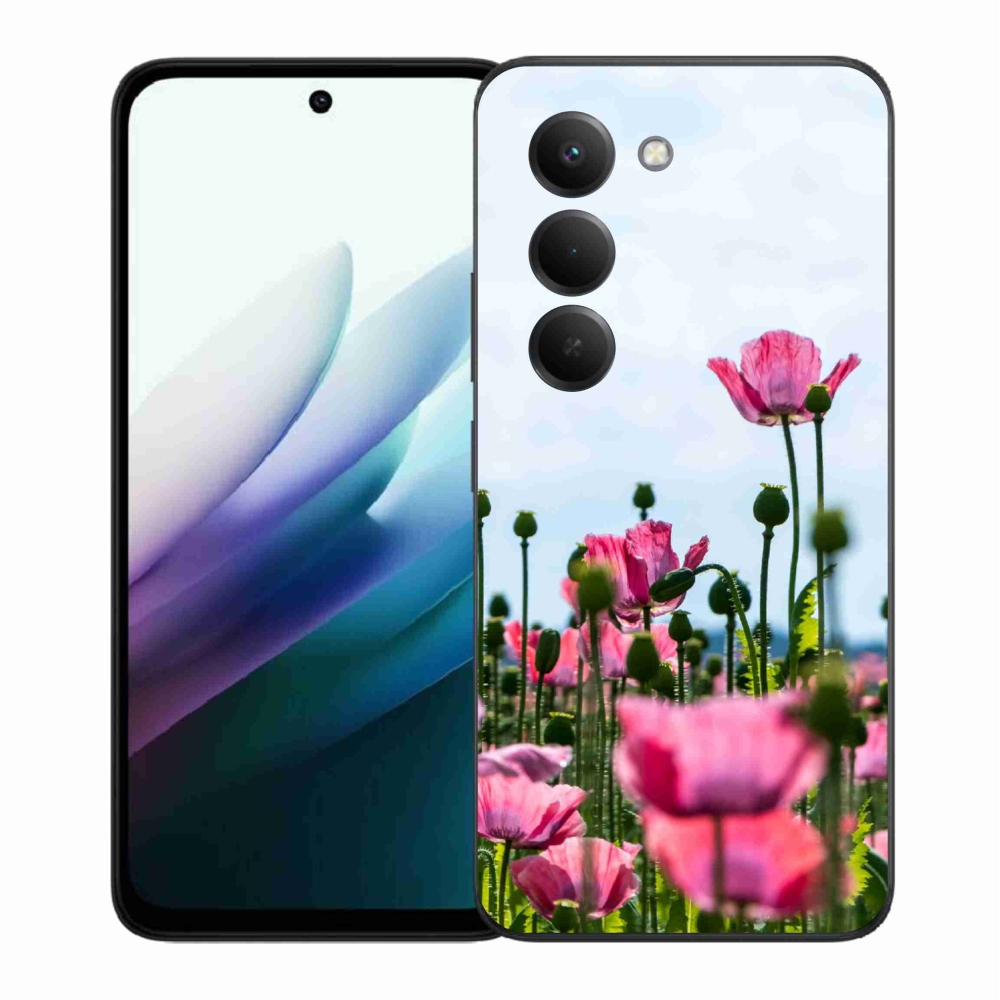 Gélový kryt mmCase na Xiaomi Redmi 15 4G/5G (171mm) - vlčí mak