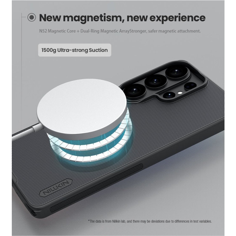 Nillkin Super Frosted PRO Magnetický zadný kryt pre Samsung Galaxy S26 Ultra Black