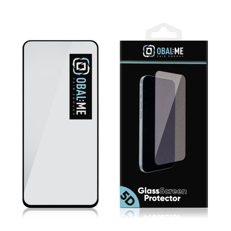 OBAL:ME 5D Tvrdené Sklo pre Infinix Hot 50 Pre 4G Black