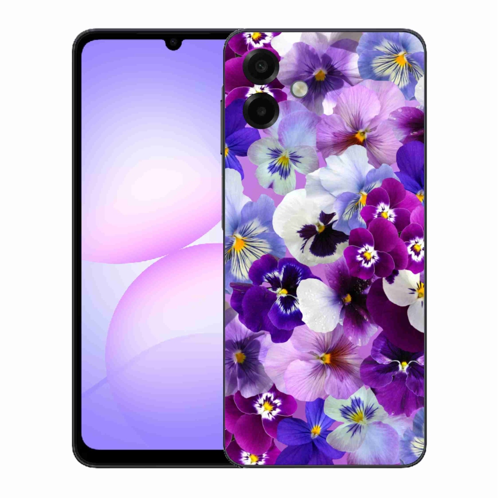 Gélový kryt mmCase na Samsung Galaxy A07 4G - kvety 9