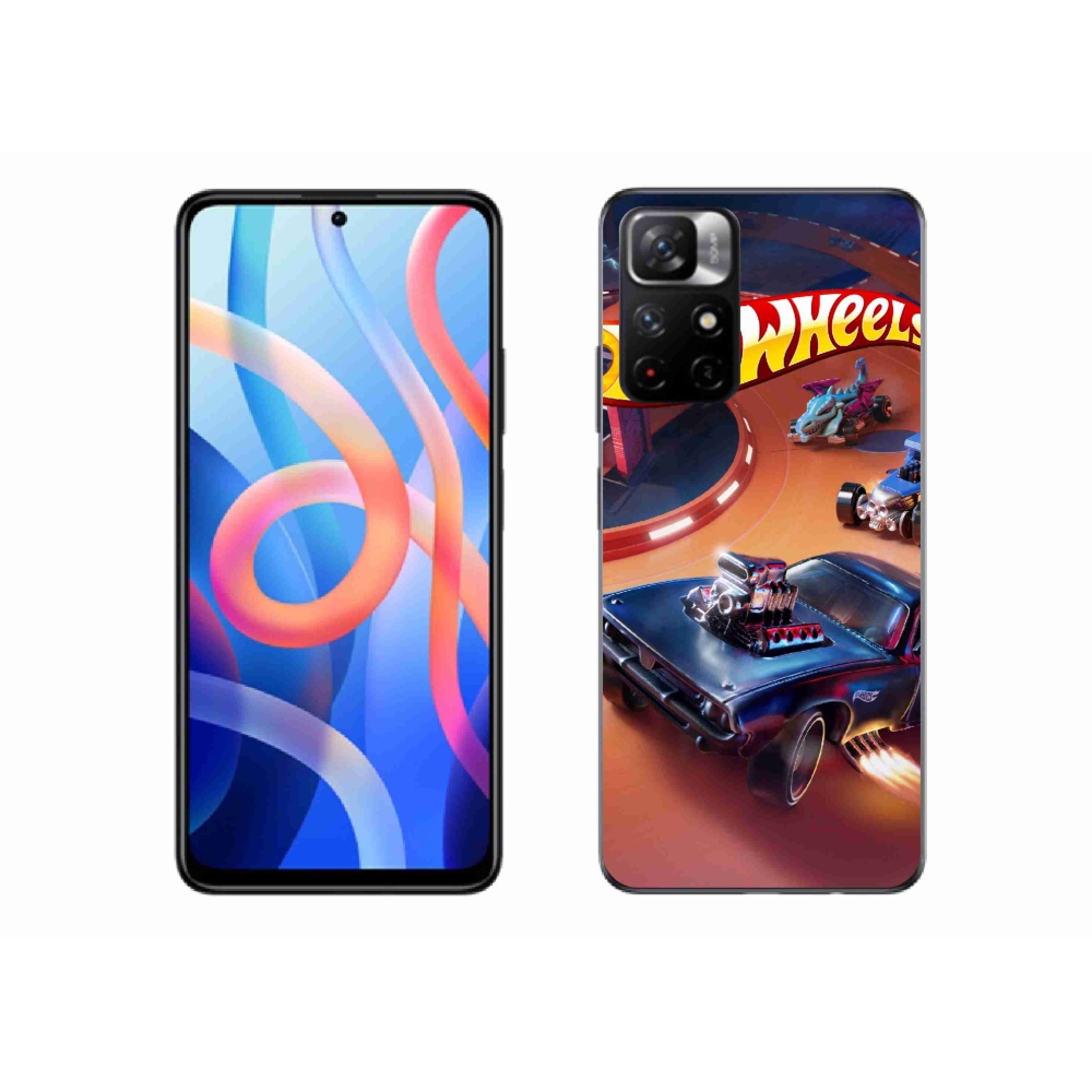 Gélový kryt mmCase na Xiaomi Redmi Note 11S 5G - hot wheels