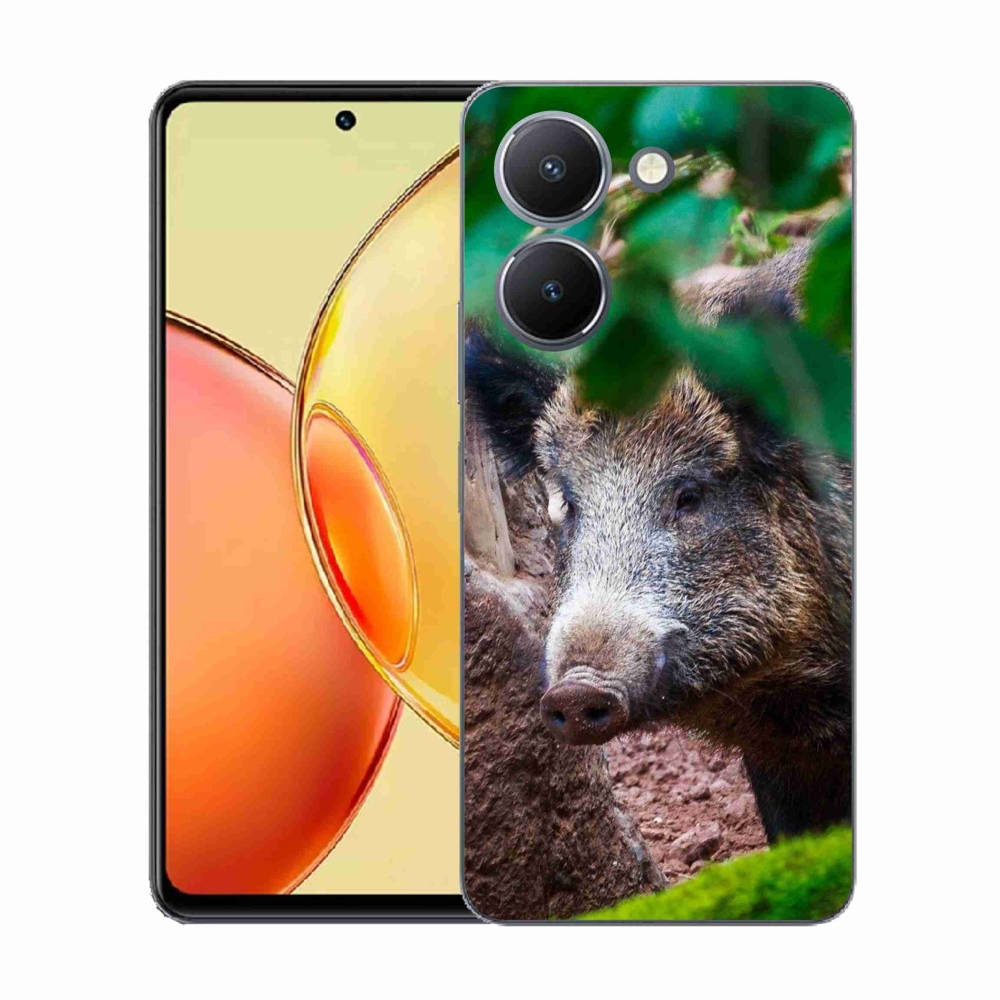 Gélový kryt mmCase na Vivo Y36 - divoké prasa