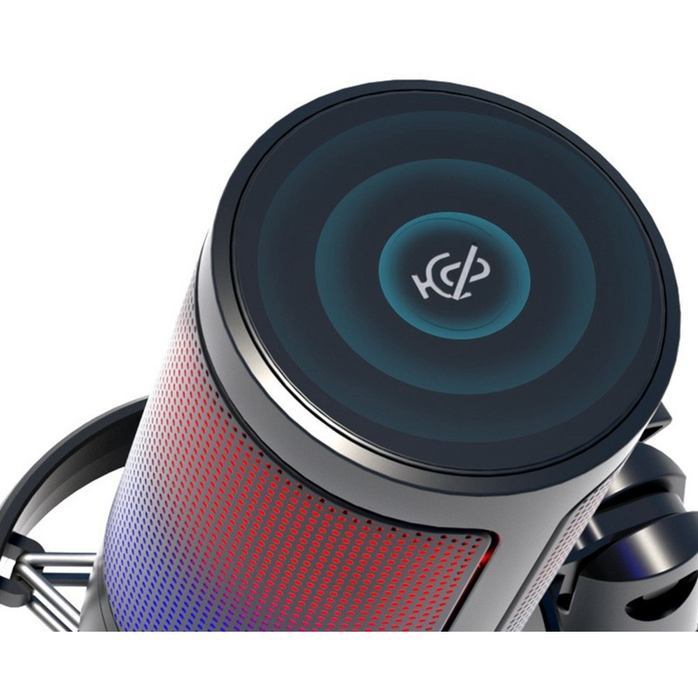 ME6S USB kondenzátorový mikrofón s pop filtrom a stojanom