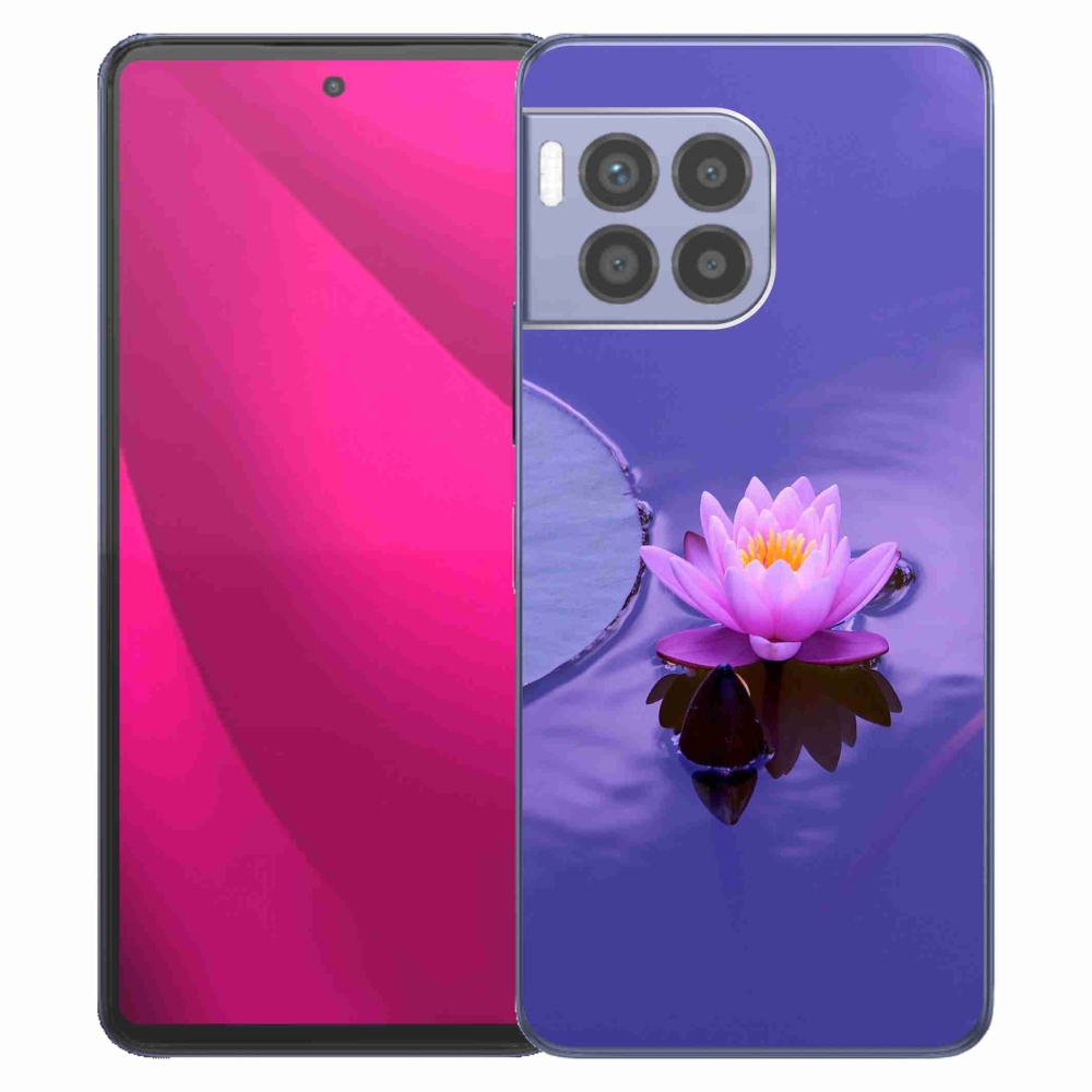 Gélový kryt mmCase na T-Mobile T Phone 2 Pro - kvet na hladine
