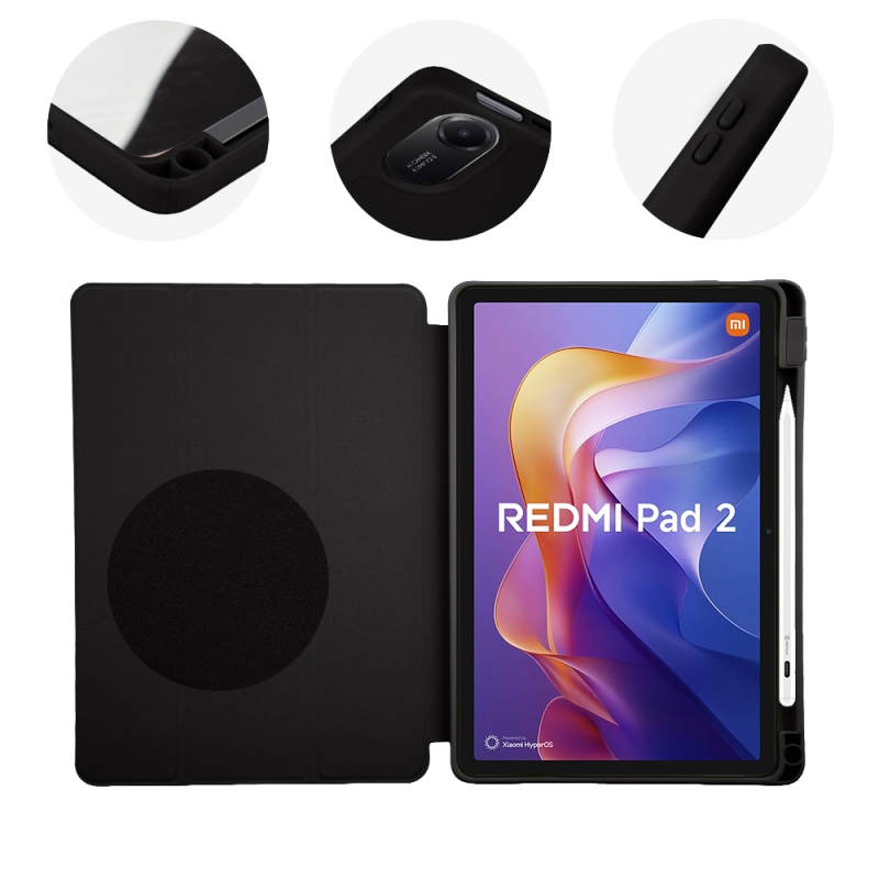 OBAL:ME SolidTab Puzdro pre Xiaomi Redmi Pad 2 Čierne